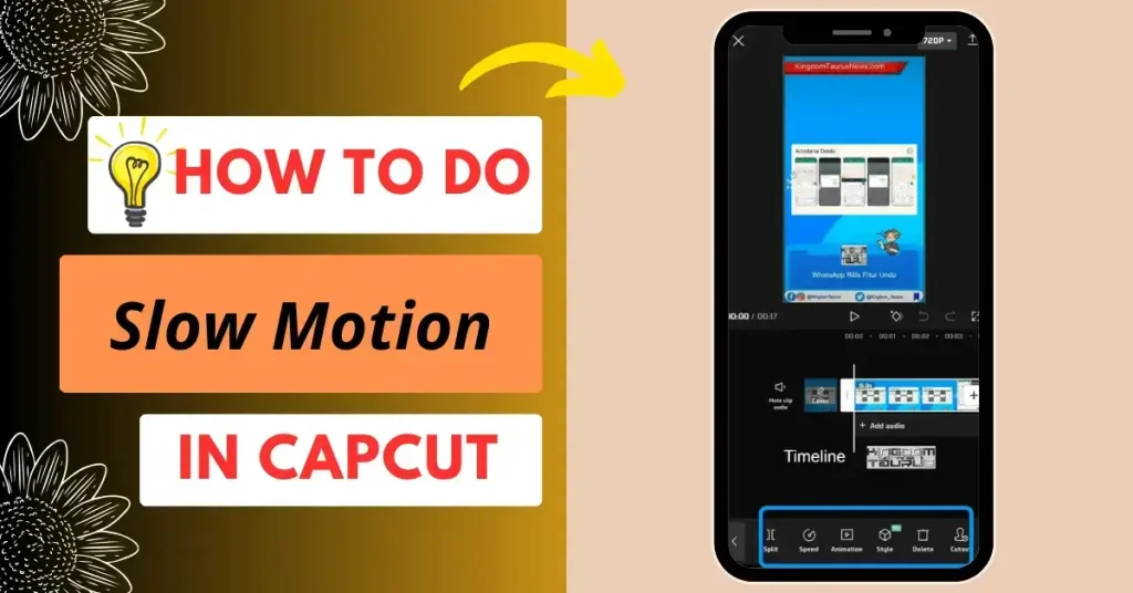 How to do slow mo on CapCut